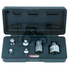 1/4"+3/8"+1/2" set adaptoare de amplificare si de reductie, 6-piese 