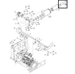 Filtru Aer Motor 84072430