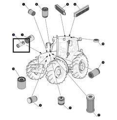 Filtru Aer Motor 87682999