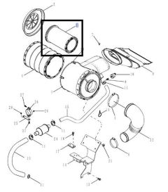 Filtru Aer Motor 87741569
