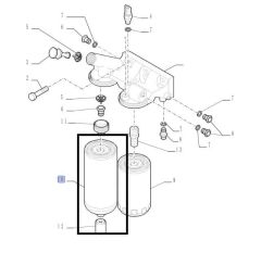 Filtru Combustibil 84278636