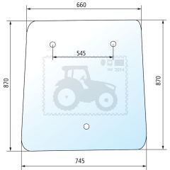 Geam lateral 80-67089012