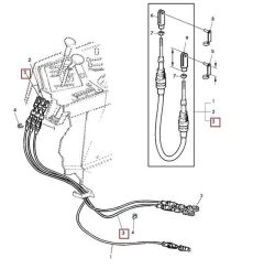 John Deere Cablu AL169063
