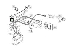 John Deere Cablu Baterie RE34431