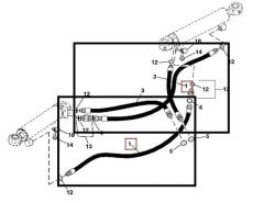 John Deere Conducta Hidraulica RE204691