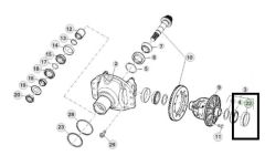John Deere Cupa Rulment JD8237
