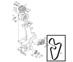 John Deere Curea Transmisie R210808
