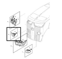 John Deere Proiector Dreapta RE563609