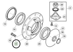 John Deere Rulment AL175783