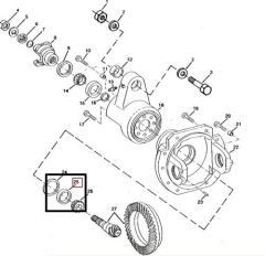 John Deere Rulment JD10354