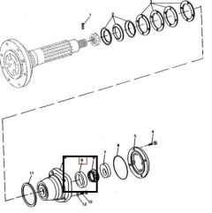 John Deere Rulment JD9109