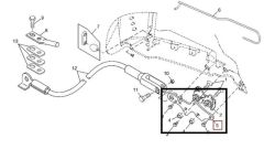 John Deere Suport Capota R196763