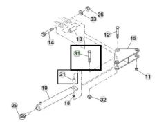 John Deere Surub N316277