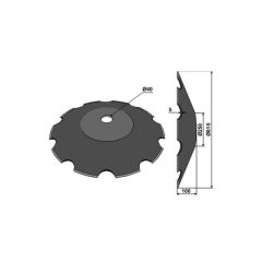 John Deere Taler Crestat K33525