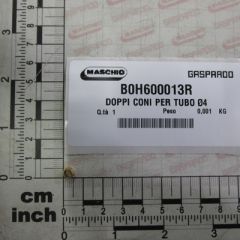 Maschio Gaspardo DOPPI CONI PER TUBO �4 B0H600013R