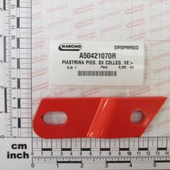 Maschio Gaspardo PIASTR.PIEG.SX C.VERS.-PREV. > A50421070R