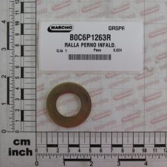 Maschio Gaspardo RALLA 22,2X40X3 OTTONE B0C6P1263R