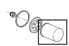 New Holland Filtru Ulei Motor 86546615