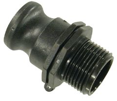Cuplă Camlock tip F 1", filet tată, polipropilenă