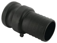 Cuplă Camlock Tip E 2", conexiune furtun 53mm, polipropilenă
