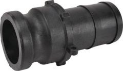 Cuplă Camlock tip E 2" conexiune furtun polipropilenă