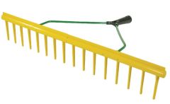 Greblă de plastic 640mm 16dinţi