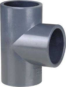 Racord T 200x200x200mm PVC