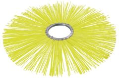Inel de perie rotativă 500/127, galben
