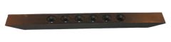 Brăzdar cultivator 513x50x25mm reversibil plat 6 orificii