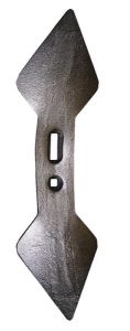 Vârf cultivator 450x135x19mm, reversibil, curbat, cu 2 găuri