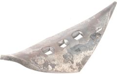Brăzdar cultivator 235x100x8mm reversibil curbat 3 orificii potrivit pentru Boisselet