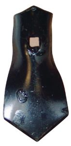 Brăzdar cultivator 140x70x4mm plat 1 orificiu
