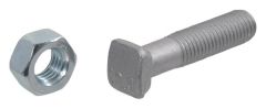 Șurub cap pătrat cu piuliță M12x60mm