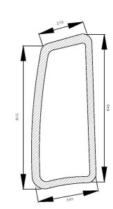 Geam lateral fix
