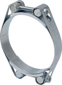 Colier furtun dublu 100-110mm DIN912 oțel zincat Kramp