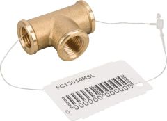Teu din alamă 3xF 1/4"