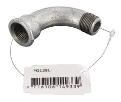 Cot 90 ° mamă/tată zn. 3/8"
