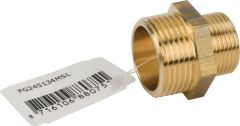 Niplu din alamă 2xM 1" x 3/4"