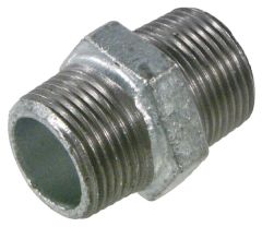 Niplu dublu zincat AG 2"