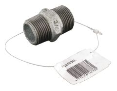 Niplu dublu zincat AG 3/4"