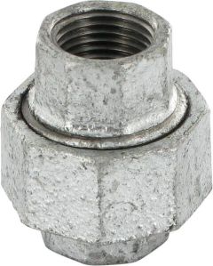 Racord zincat filet interior/filet interior 1/2"