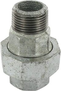Racord zincat filet interior/filet exterior 1"