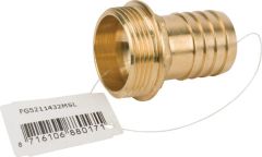 Racord pentru furtun din alamă 32mm x M 1 1/4"