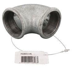Cot de 90° mamă zn. 1-1/4"
