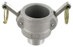 Cuplă Camlock tip B 1 1/4" filet tată oțel inoxidabil