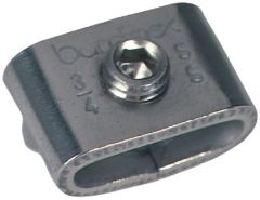 Clemă cu șurub 9,5mm oțel inoxidabil