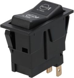 Întrerupător basculant, (I)-0-(II), mamă-la-mamă, 12V, 4 pini, creștere/diminuare automată viteză de rotație motor