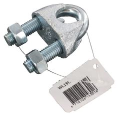 Clemă de cablu zincată 19 mm